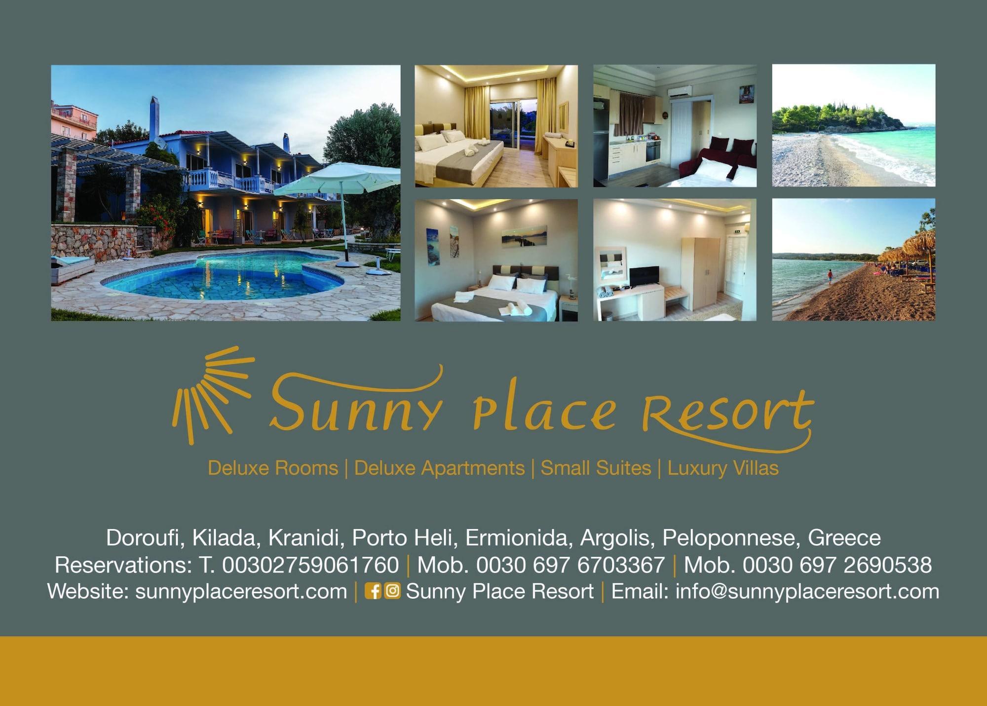 Отель Sunny Place Porto Heli Ermionida Экстерьер фото